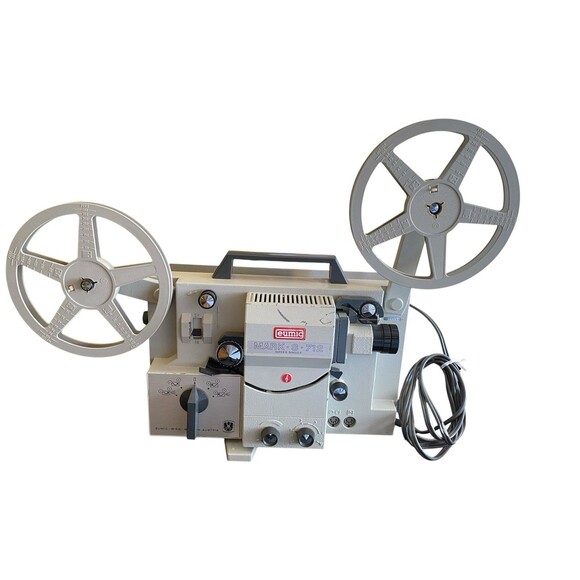 Eumig Large Movie projector, Space age, 1970s, MARK-S-712 Super 8 Single 8 115 W - Picture 1 of 16
